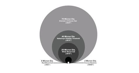 Mesh and Micron Sizes Chart | ISM