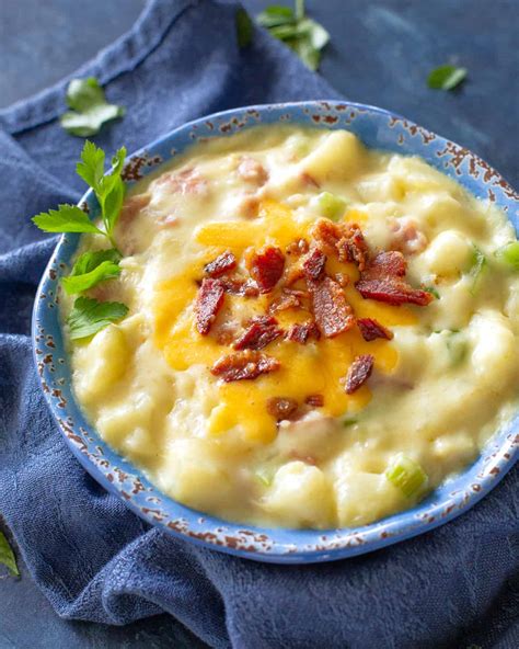 Creamy ham and potato soup – My Food Cravings