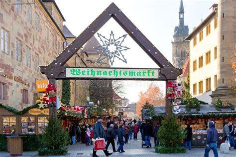 Christmas Market In Stuttgart Editorial Stock Photo - Image of mercado, nollag: 22916233