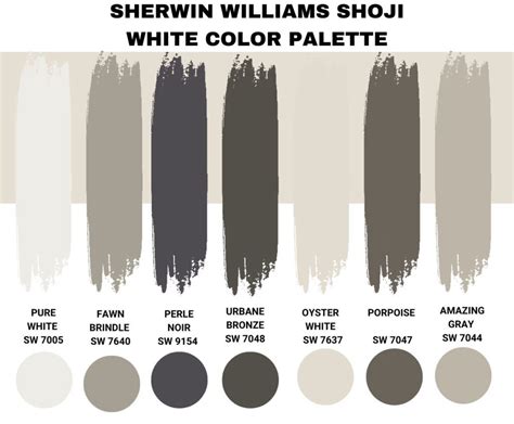 Sherwin Williams Shoji White (Palette, Coordinating & Inspirations)