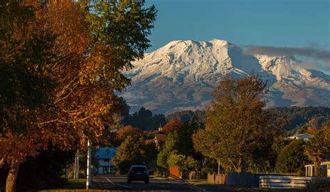 Ohakune Township Map Maps Visit Ruapehu