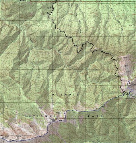 Ideal mountain map, large and detailed. Fine example. | Drawn map ...