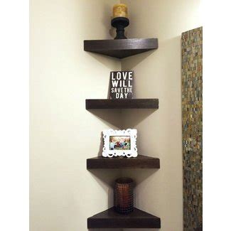 Wooden Corner Shelves - Foter