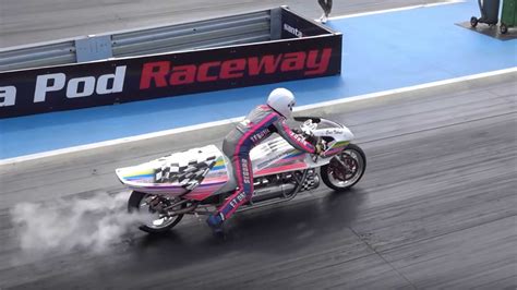 Watch rocket powered drag bike hit 280mph | Visordown