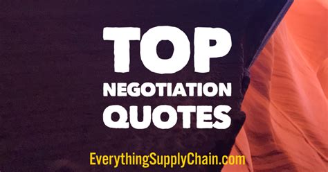 Top Negotiation Quotes