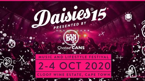 Rocking The Daisies Cape Town [CANCELED] 2020 Lineup - Oct 2 - 4, 2020