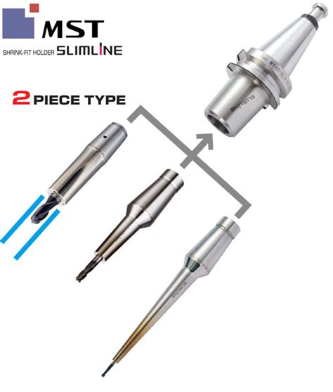 MST Slimline Shrink Fit Holder 2 Piece Type – CNC Tooling Direct