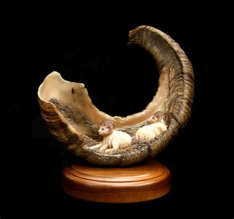 Horn Carvings by Ben Firth