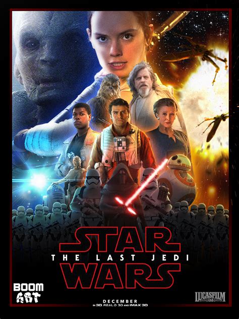 STAR WARS: THE LAST JEDI (Episode VIII) POSTER by BoomArt16 on DeviantArt