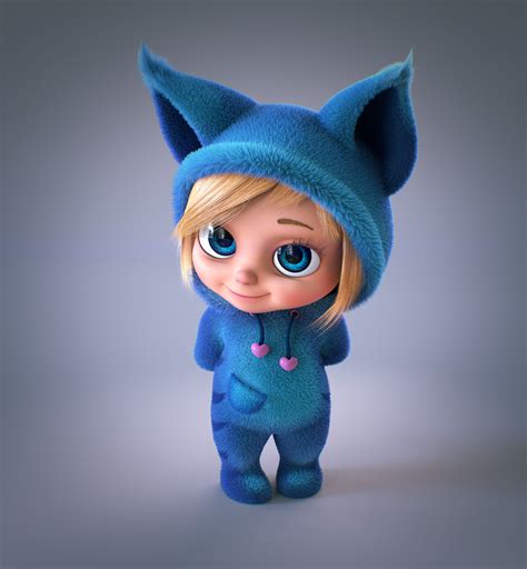 Dave and Ava characters :: Behance