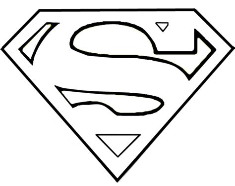 Superman Logo Blank - Cliparts.co