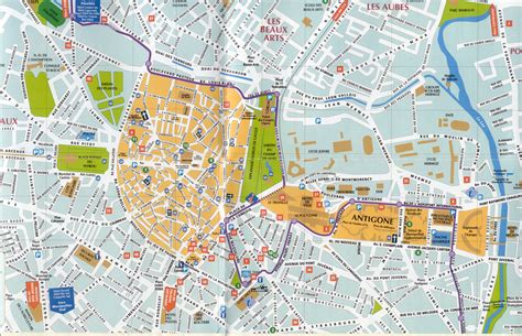 Montpellier Map - France