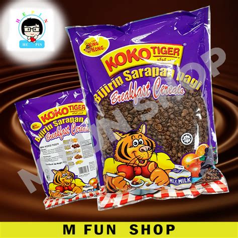 *HALAL* Mini Coco Crunch Koko Tiger Brand Bijirin Sarapan Pagi 500g ...