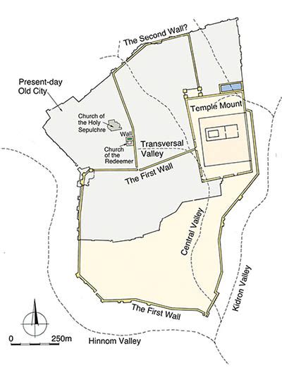 Map Of Jerusalem In Jesus Day - Maps Model Online