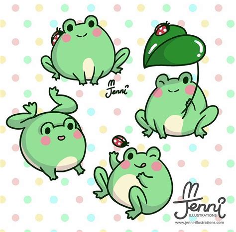 Pin by Oddbody Arts on frogs in 2020 | Frog illustration, Frog drawing, Frog sketch