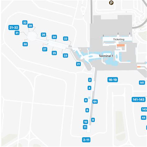 Manchester Airport Terminal 1 Map & Guide