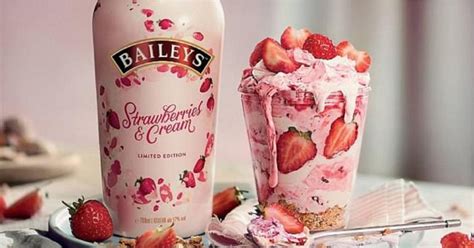 Limited Edition Baileys Strawberries & Cream Is Back - And It's Down To £10 A Botttle!