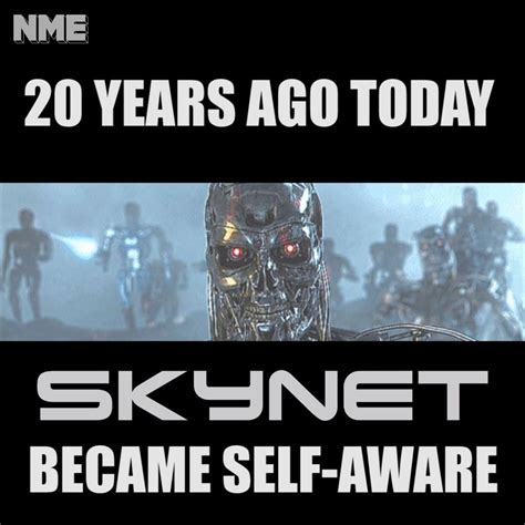 20 years ago today – SkyNet became self-aware | At 2.14am... | By NME