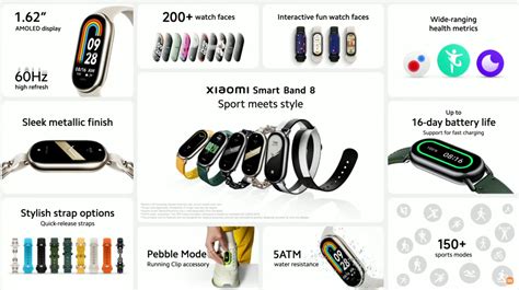 Xiaomi Smart Band 8 goes global with 60Hz display, 16-day battery ...