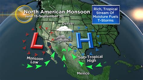 North American Monsoon Arrives, Season Runs June 15-September 30 - CBS Colorado