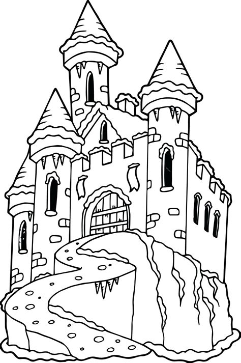 Fairy Castle Drawing at GetDrawings | Free download