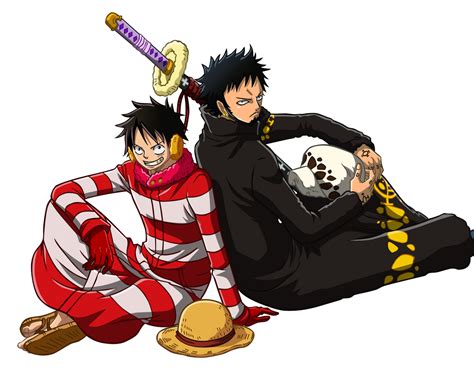 Luffy and Law by Narusailor on DeviantArt