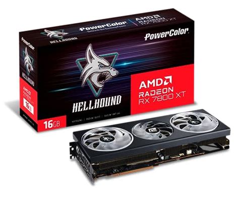 PowerColor Hellhound AMD Radeon RX 7800 XT 16GB GDDR6 Graphics Card | Amazon price tracker ...