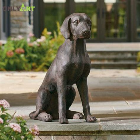 Bronze Large Great Dane Dog Statue For Garden OAD-D27 | onlyart ...