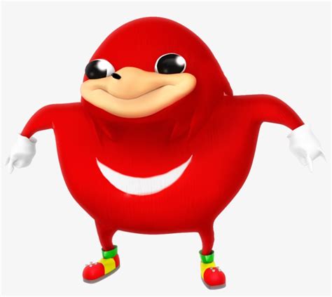 Knuckles Uganda Clan Meme Render, I Caved In, Sorry - Ugandan Knuckles ...