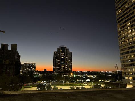 Sunset in Houston : r/pics