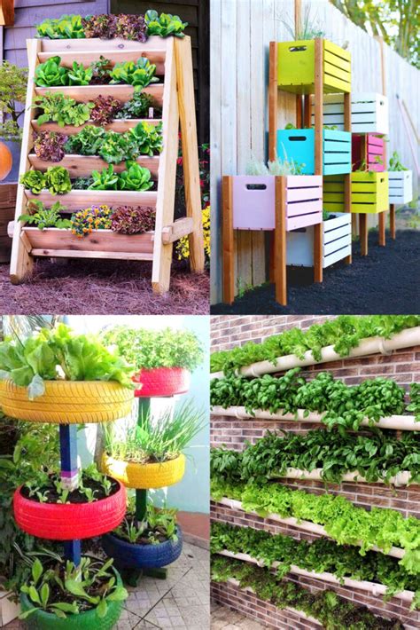 35 Creative Container Vegetable Garden Ideas - A Piece Of Rainbow