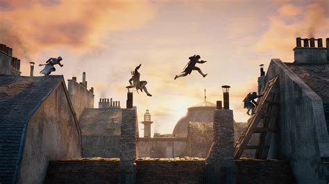 Assassins Creed, Video Games, Rooftops, Parkour, Sequence Photography Wallpapers HD / Desktop ...