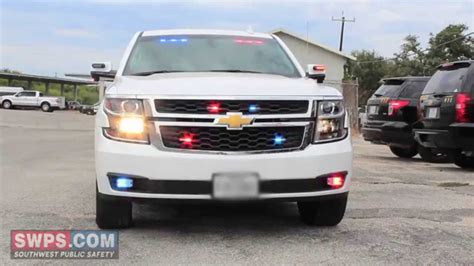 Chevy Tahoe Police Lights