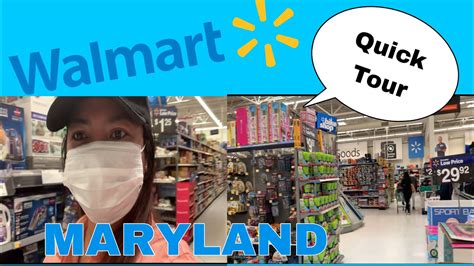 WALMART TOUR | MARYLAND - YouTube