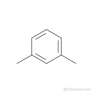 Xylene Structural Formula