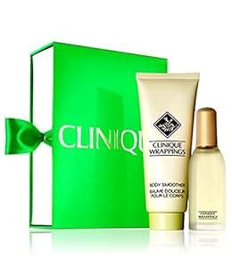 Clinique Wrappings Perfume Spray And Body Smoother Gift Set: Amazon.co ...