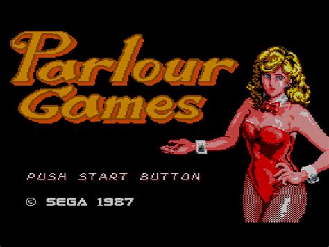 Parlour Games (Master System, 1987) - Sega Does