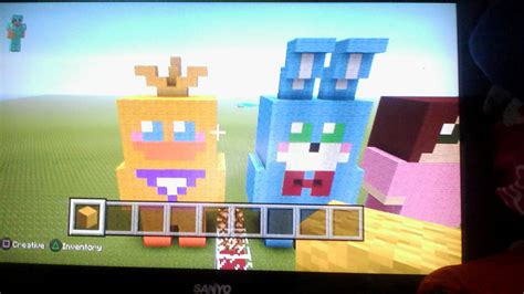 Minecraft FNAF- Toy Chica and Toy Bonnie by NihonNihonNightFever on ...