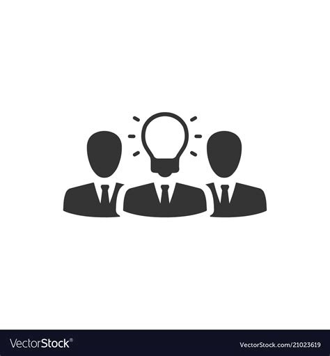 Team leader icon Royalty Free Vector Image - VectorStock