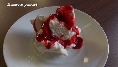 Glace au yaourt - Croquant Fondant Gourmand