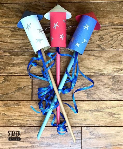 Paper Firework Decoration - suzerspace | Construction paper crafts ...