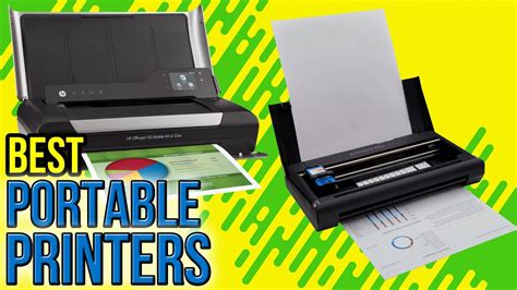 6 Best Portable Printers 2017 - YouTube