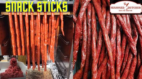 HOW TO MAKE VENISON SNACK STICKS/DEER STICKS - YouTube