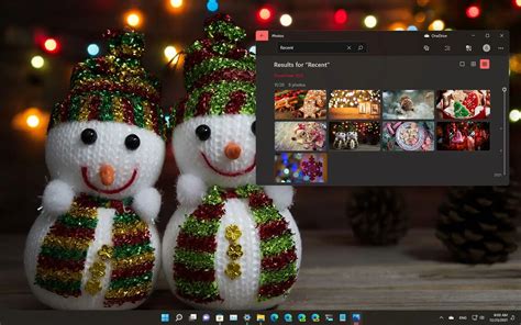 Winter Holiday Glow theme for Windows 11 (download) - Pureinfotech