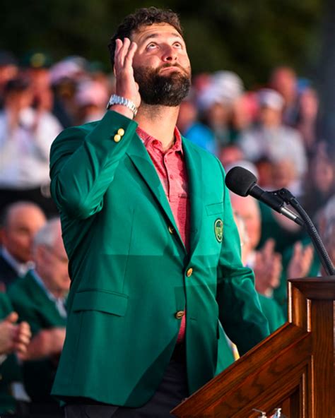 Jon Rahm Masters Green Jacket