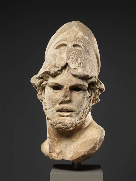 Marble head of a Greek general | Roman | Imperial | The Metropolitan ...