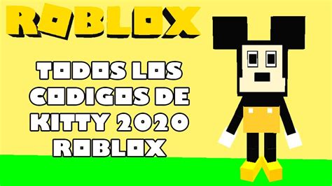 TODOS LOS CODES DE KITTY (ALL CODES KITTY) - ROBLOX - YouTube