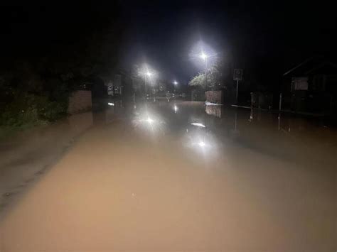 Abingdon streets are hit by flooding