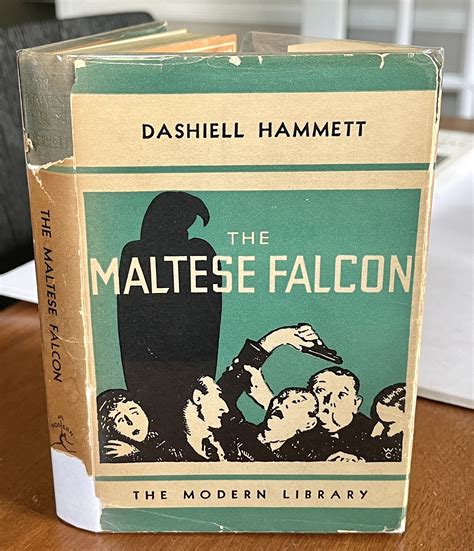 The Maltese Falcon **RARE 1934 FIRST MODERN LIBRARY EDITION WITH DUST ...