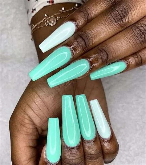 40 Mint Green Nail Designs to Make Heads Turn (2021 Trends)